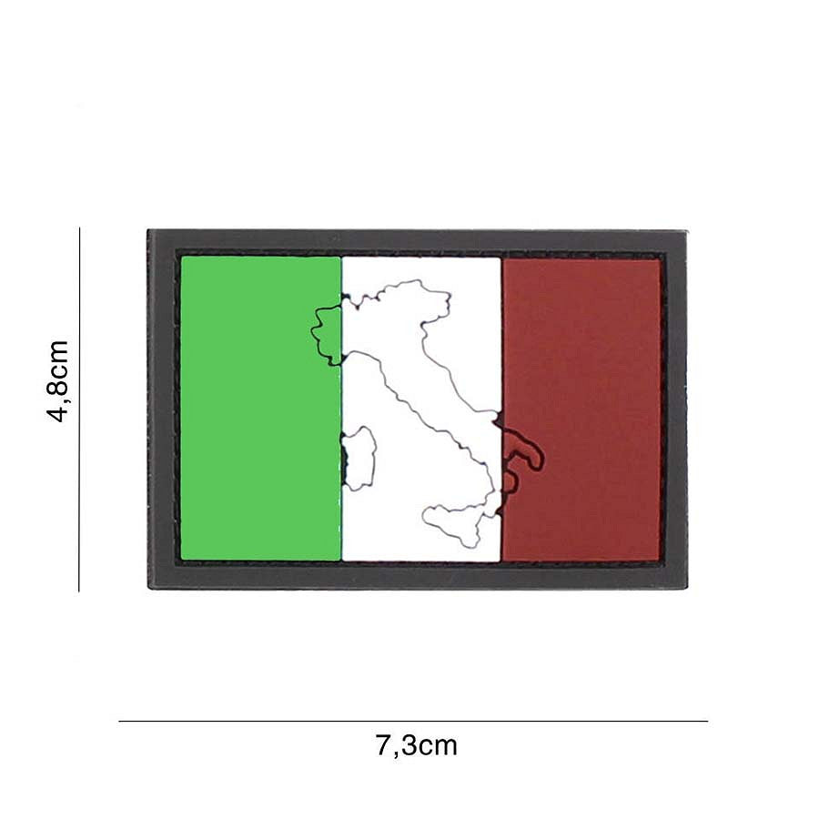 Patch PVC 3D Italia - Afirmă-ți Identitatea, Instant