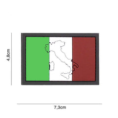 Patch PVC 3D Italia - Afirmă-ți Identitatea, Instant