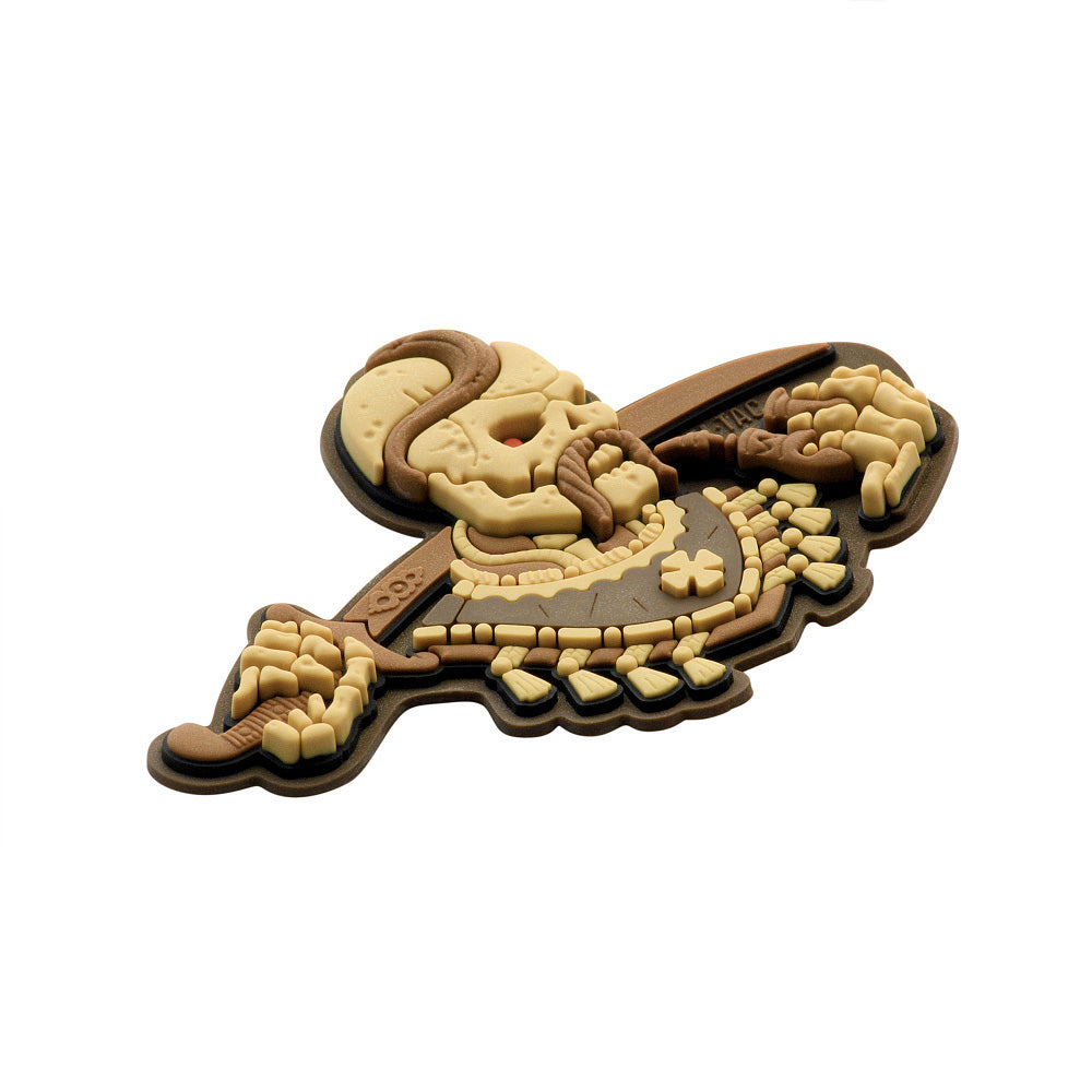 Patch PVC 3D M-Tac You Only Die Once - Coyote