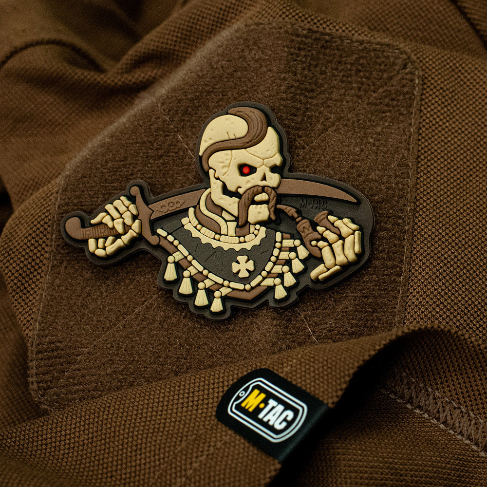 Patch PVC 3D M-Tac You Only Die Once - Coyote