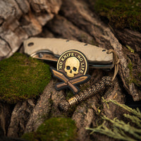 Patch PVC 3D No Knife - No Life M-Tac - Coyote