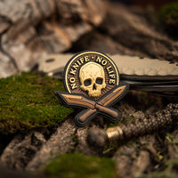Patch PVC 3D No Knife - No Life M-Tac - Coyote
