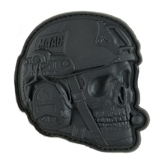 Patch PVC 3D Operator M-Tac - Craniu Negru Tactic