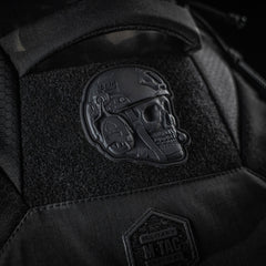 Patch PVC 3D Operator M-Tac - Craniu Negru Tactic