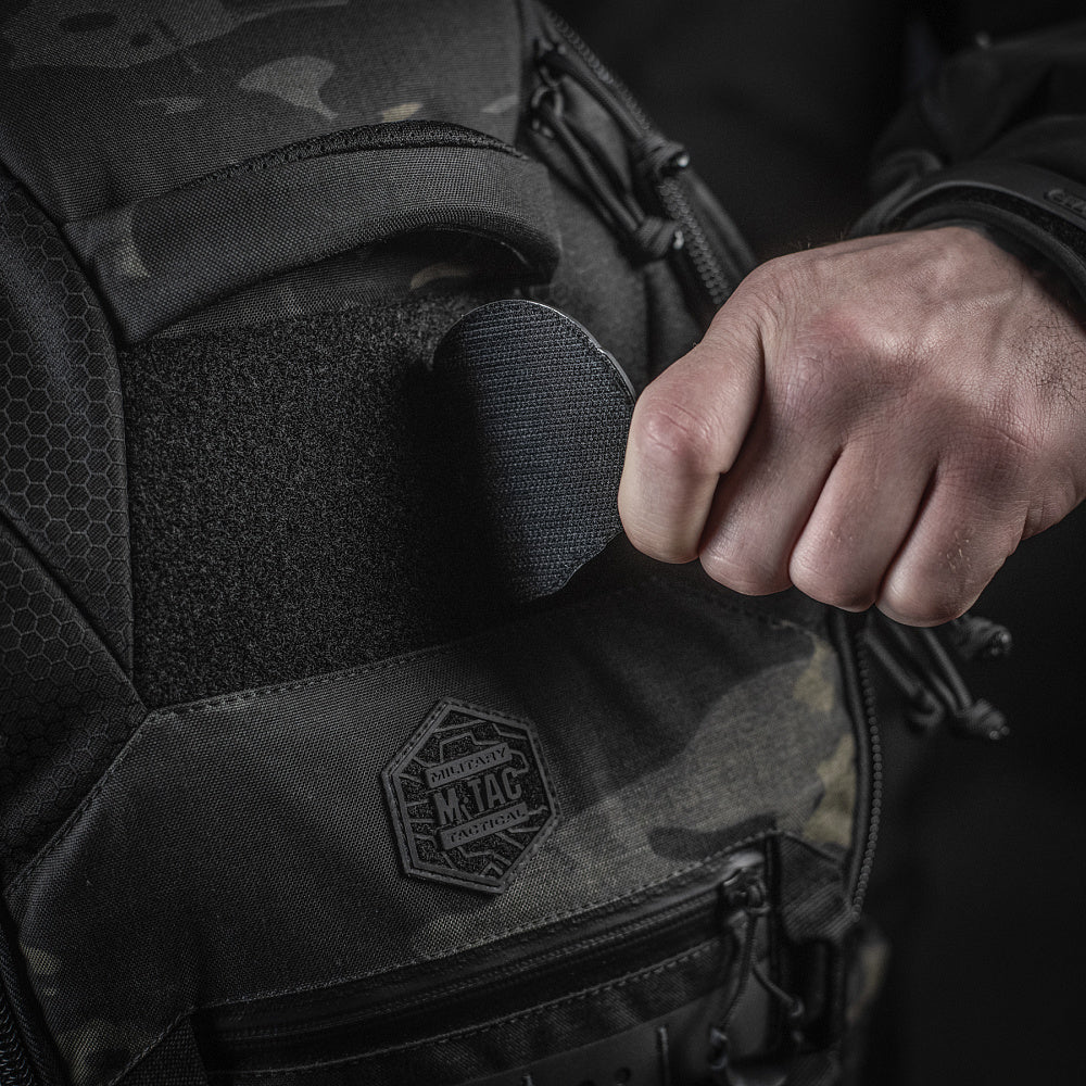 Patch PVC 3D Operator M-Tac - Craniu Negru Tactic