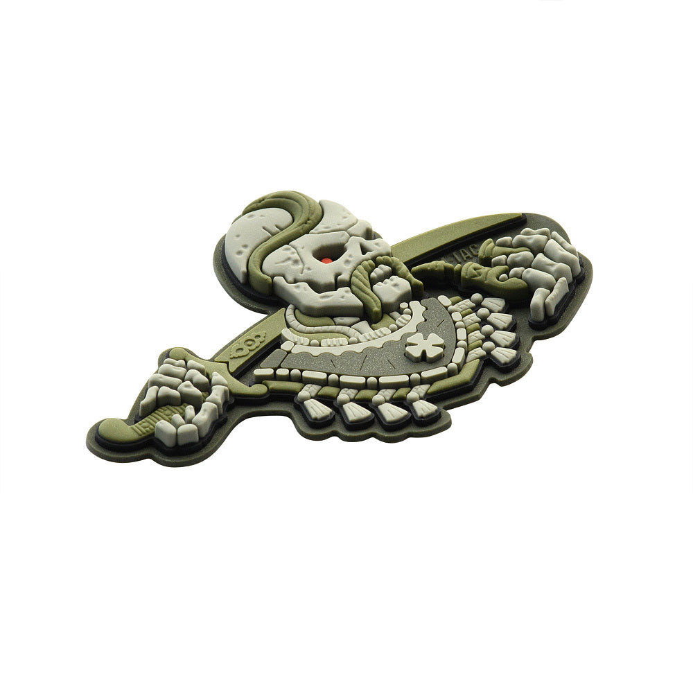 Patch PVC 3D You Only Die Once M-Tac - Olive, Moral Tactic
