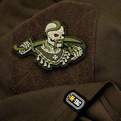 Patch PVC 3D You Only Die Once M-Tac - Olive, Moral Tactic