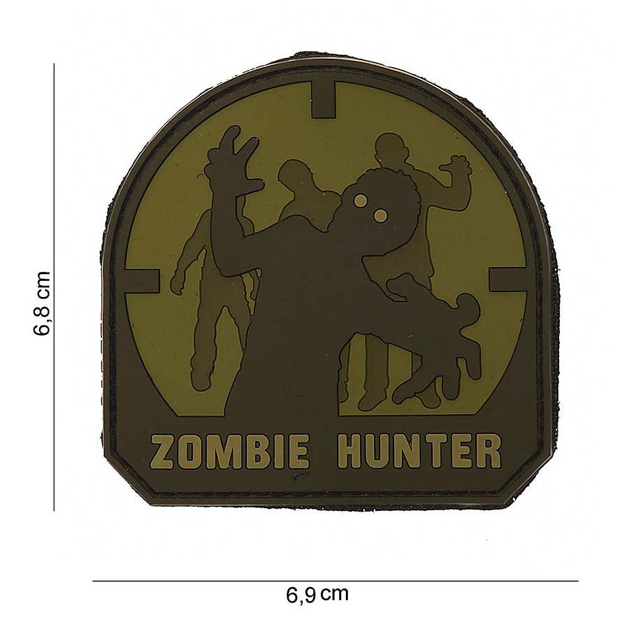 Patch PVC 3D Zombie Hunter ARID - Afirmă-ți Atitudinea