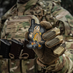 Patch PVC Bufniță M-Tac Full Color - Semn Distinctiv