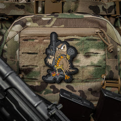 Patch PVC Bufniță M-Tac Full Color - Semn Distinctiv