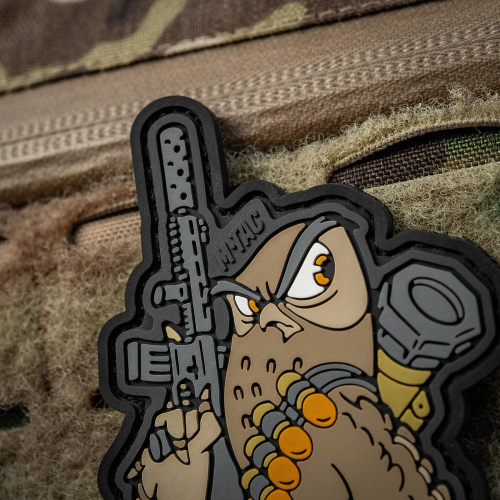 Patch PVC Bufniță M-Tac Full Color - Semn Distinctiv