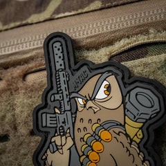 Patch PVC Bufniță M-Tac Full Color - Semn Distinctiv