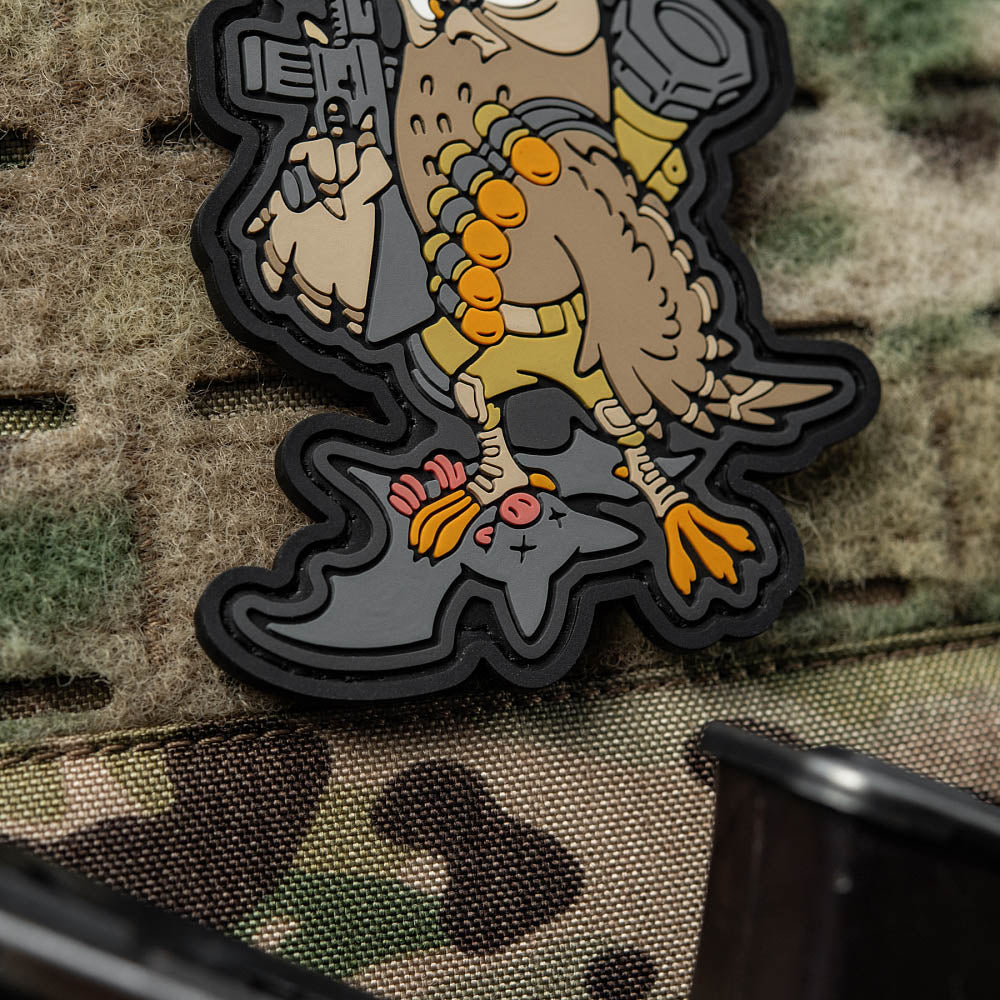 Patch PVC Bufniță M-Tac Full Color - Semn Distinctiv