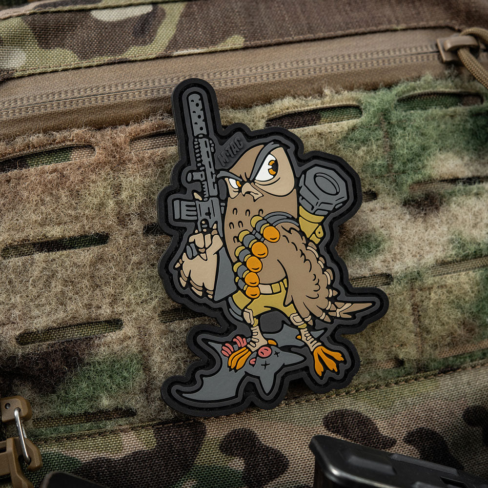 Patch PVC Bufniță M-Tac Full Color - Semn Distinctiv