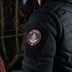 Patch PVC M-Tac Til Valhall - Negru/Roșu, Spirit Nordic Tactic
