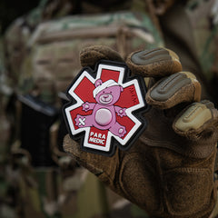 Patch PVC Paramedic Ursus M-Tac - Roz/Negru