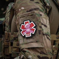Patch PVC Paramedic Ursus M-Tac - Roz/Negru