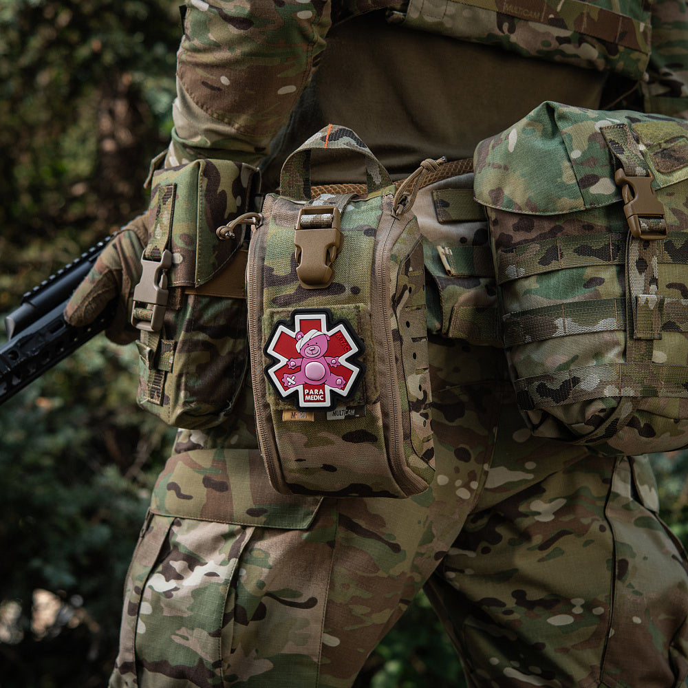 Patch PVC Paramedic Ursus M-Tac - Roz/Negru