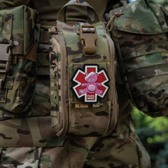 Patch PVC Paramedic Ursus M-Tac - Roz/Negru