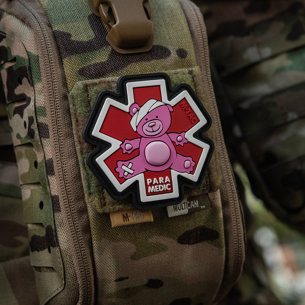 Patch PVC Paramedic Ursus M-Tac - Roz/Negru