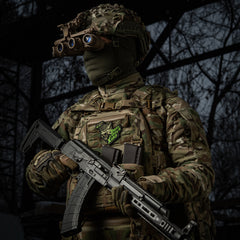 Patch PVC "See in the Dark Like a Predator" M-Tac - Negru/Olive