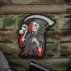 Patch PVC Time M-Tac - Black/Grey, Mesaj Puternic