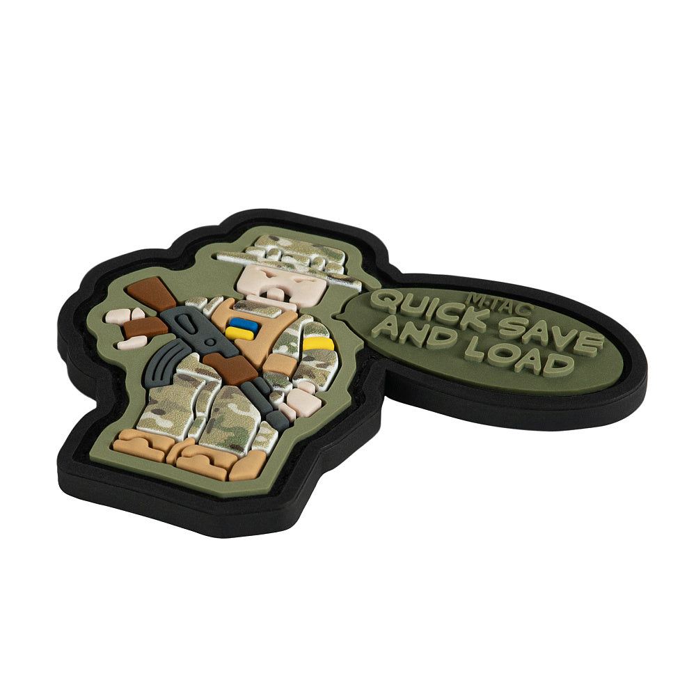 Patch Quick Save M-Tac (PVC) - MultiCam - Misiune Realistă 3D