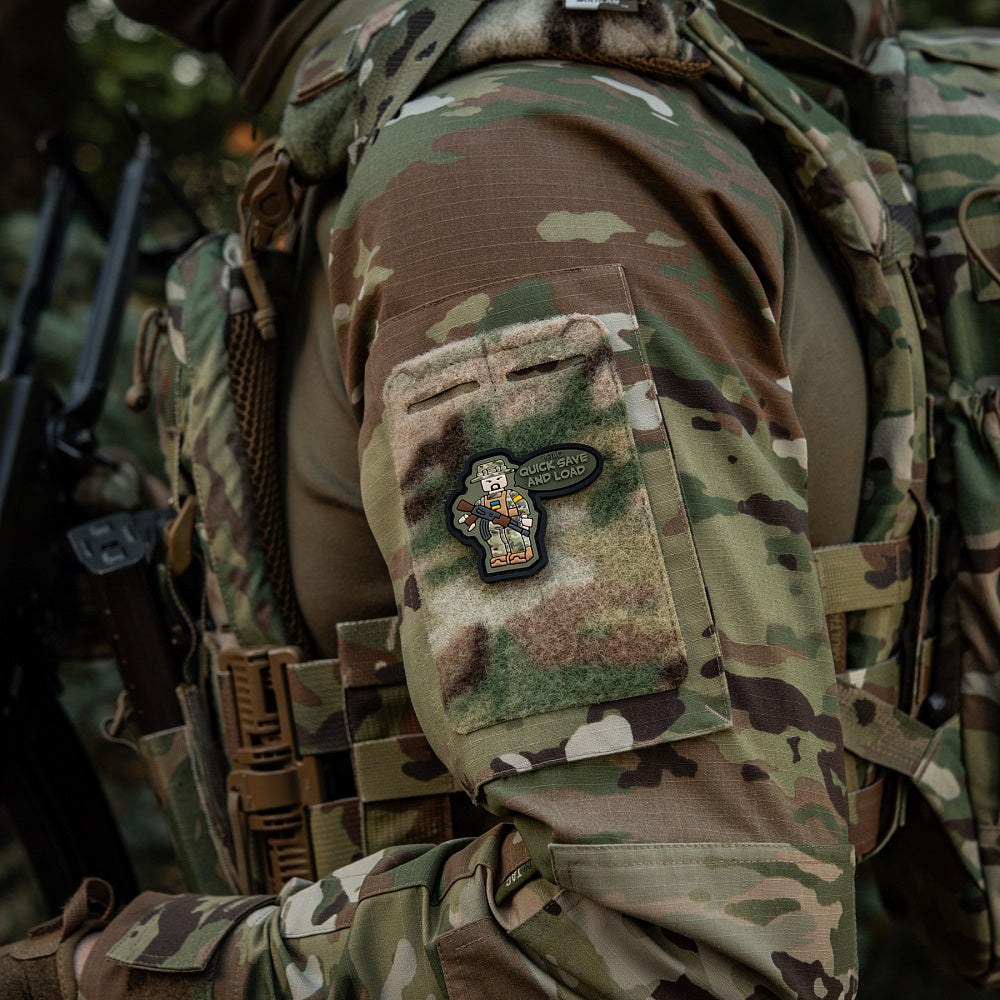 Patch Quick Save M-Tac (PVC) - MultiCam - Misiune Realistă 3D