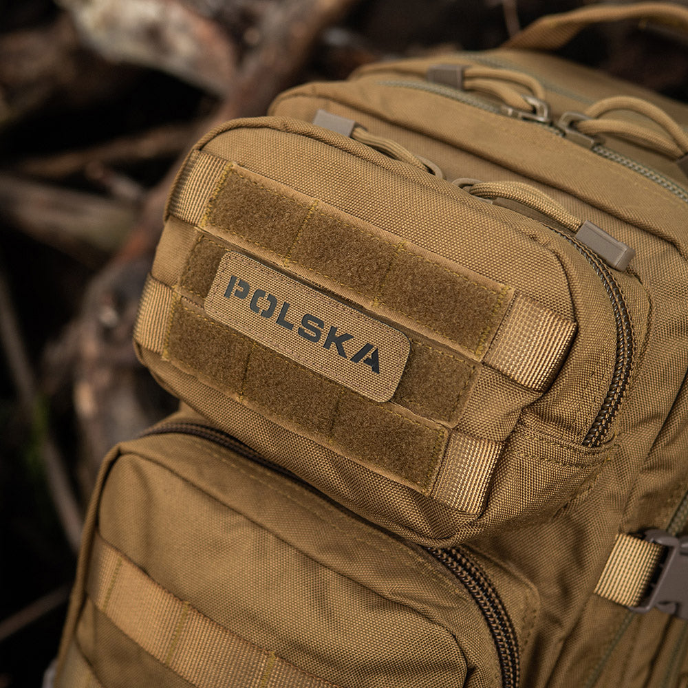Patch România M-Tac - Laser Cut Coyote/Negru, Drapel Personalizat