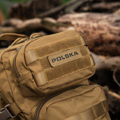 Patch România M-Tac - Laser Cut Coyote/Negru, Drapel Personalizat