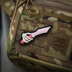 Patch Schelet Cuțit M-Tac - Ediție Limitată Pink