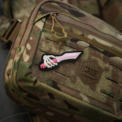 Patch Schelet Cuțit M-Tac - Ediție Limitată Pink