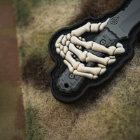 Patch Schelet Cuțit Tactic M-Tac - Grey, Detalii 3D PVC