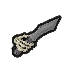 Patch Schelet Cuțit Tactic M-Tac - Grey, Detalii 3D PVC