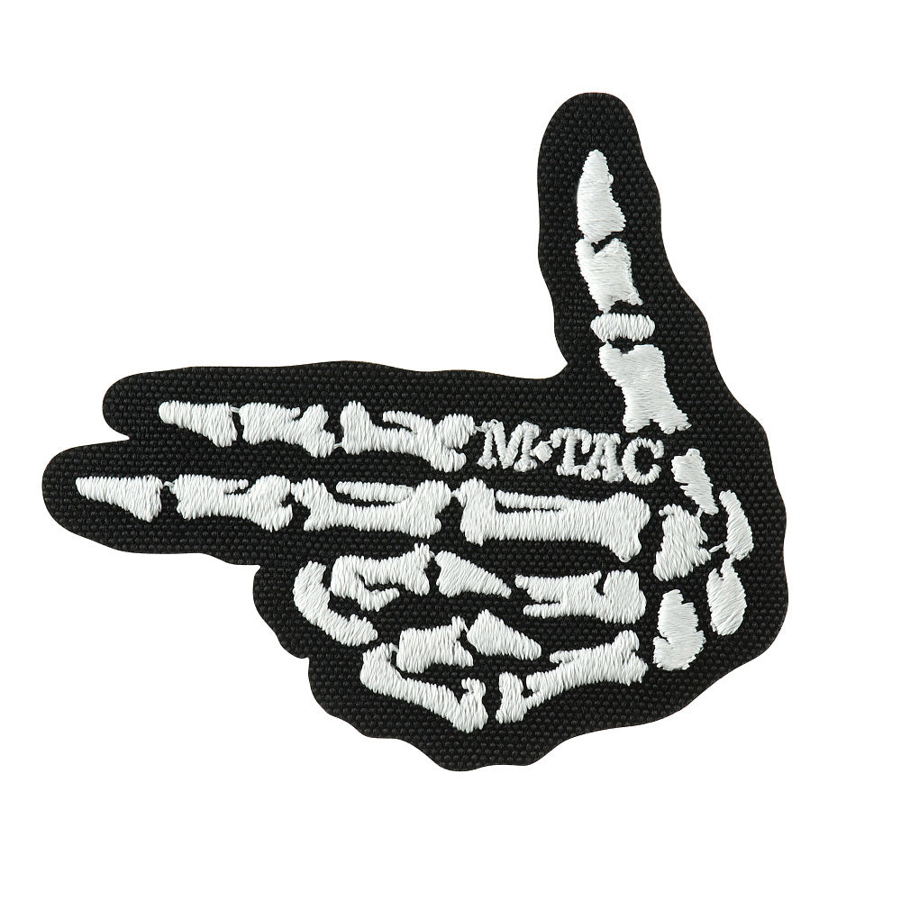 Patch Schelet Shooter M-Tac - Neagra, Fosforescent, Velcro