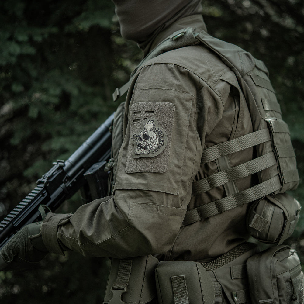 Patch Sorry M-Tac - Ranger Green cu Mesaj Sarcastic