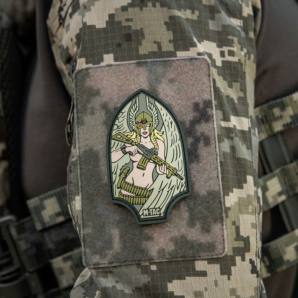 Patch Spades Valkyrie M-Tac - PVC Olive, Velcro