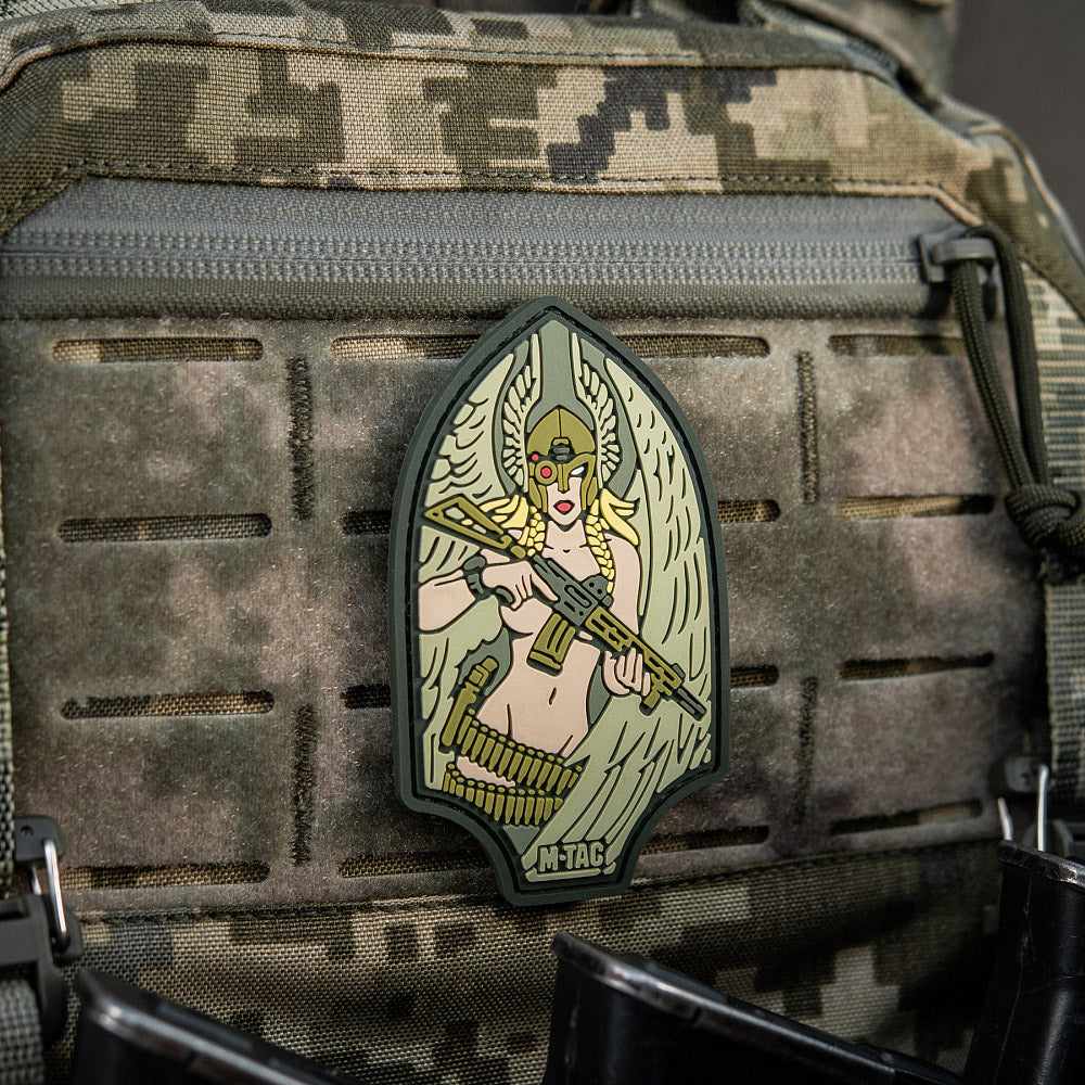 Patch Spades Valkyrie M-Tac - PVC Olive, Velcro