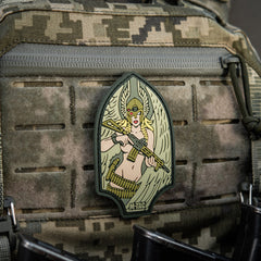 Patch Spades Valkyrie M-Tac - PVC Olive, Velcro