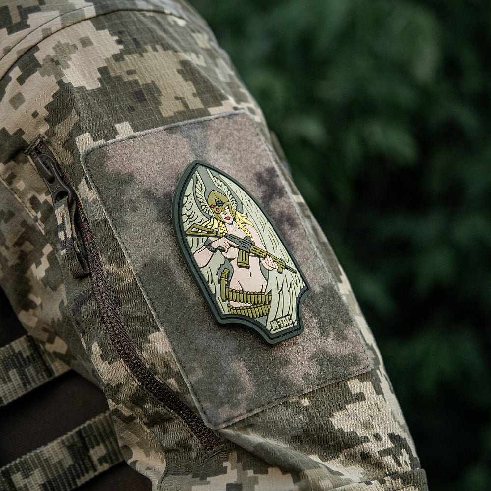 Patch Spades Valkyrie M-Tac - PVC Olive, Velcro