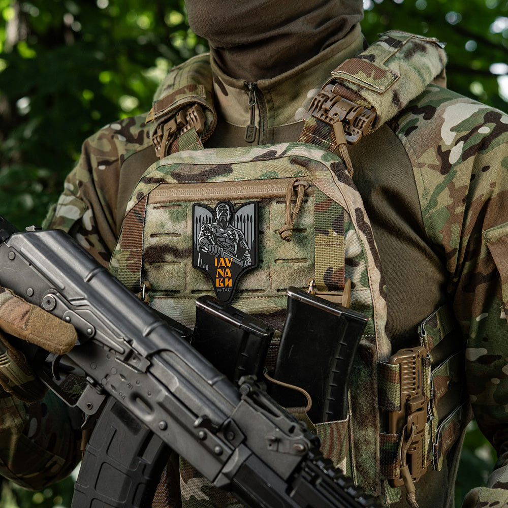 Patch Sviatoslav M-Tac - Puterea Spiritului Războinic, Gri