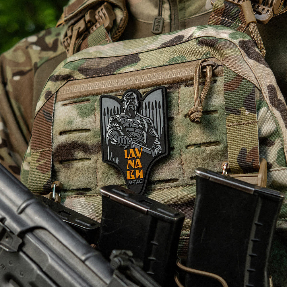 Patch Sviatoslav M-Tac - Puterea Spiritului Războinic, Gri