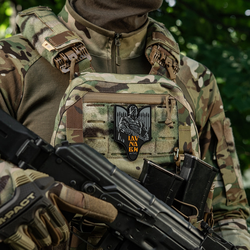 Patch Sviatoslav M-Tac - Puterea Spiritului Războinic, Gri