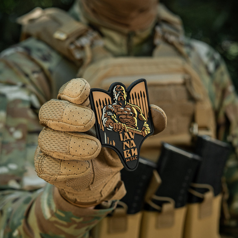 Patch Sviatoslav M-Tac PVC - Coyote: 'Vă vin împotrivă!'