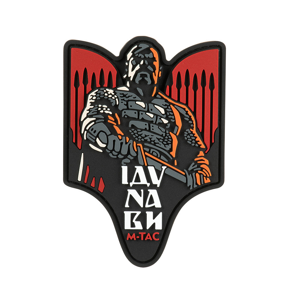 Patch Sviatoslav M-Tac PVC - Curaj și Onor Roșu