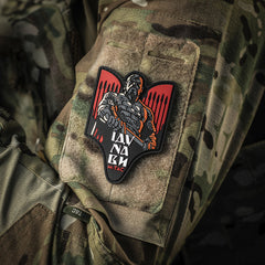 Patch Sviatoslav M-Tac PVC - Curaj și Onor Roșu