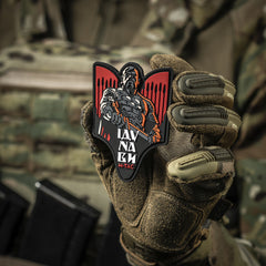 Patch Sviatoslav M-Tac PVC - Curaj și Onor Roșu