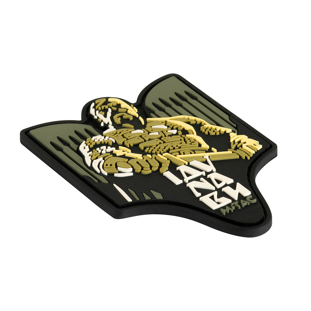 Patch Sviatoslav M-Tac PVC – "Vin asupra ta!" Olive
