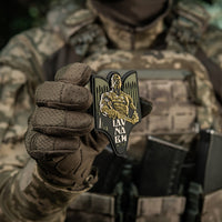 Patch Sviatoslav M-Tac PVC – "Vin asupra ta!" Olive