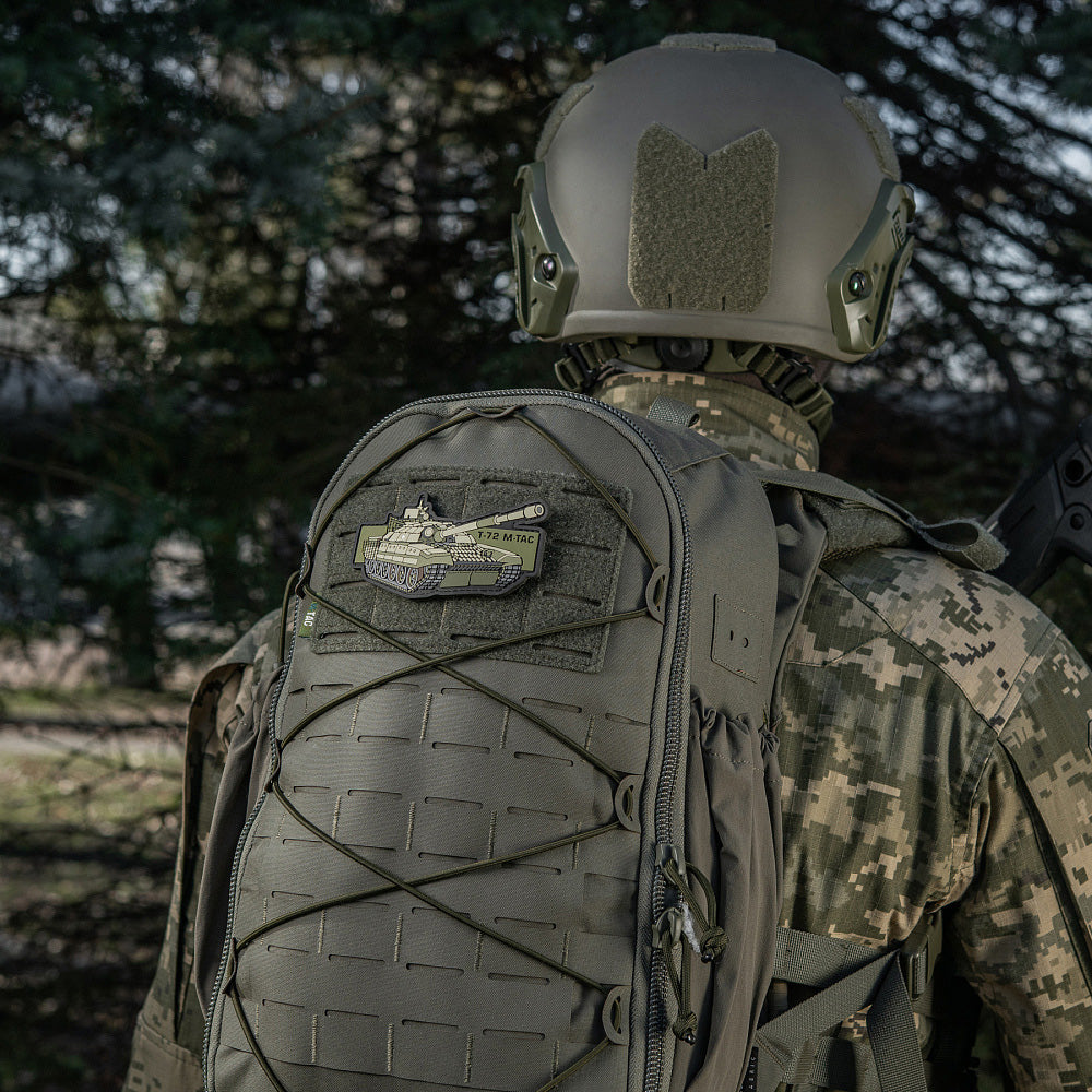 Patch T-72 M-Tac Full Color - Tancul Legendar al Ucrainei